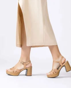 Wonders Alia Marisol Marron^ Tacones