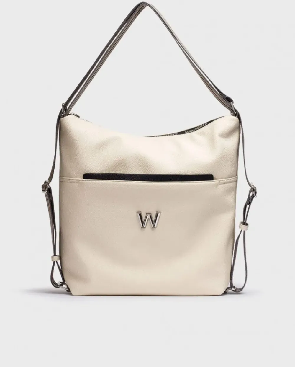 Wonders Bolso Amatista Bicolor Crema^ Grandes