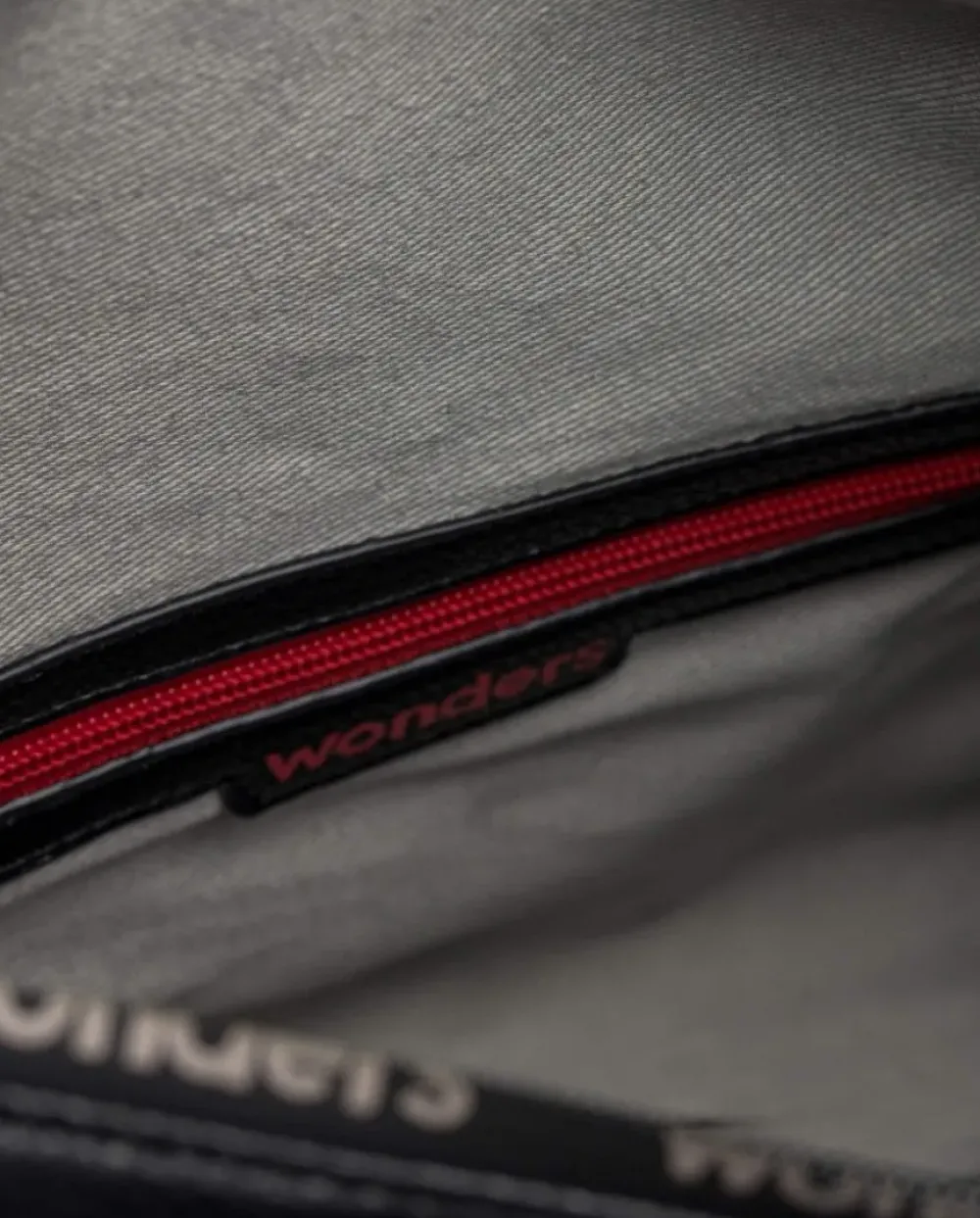 Wonders Bolso Amatista Bicolor Negro^ Grandes