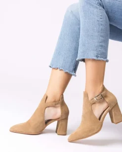 Wonders Botin Roca Marron^ Tacones