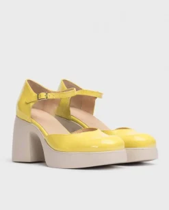 Wonders Mercedita Lala Amarillo^ Tacones