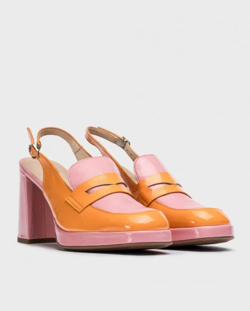 Wonders Mocasin Amelia Bicolor^ Tacones