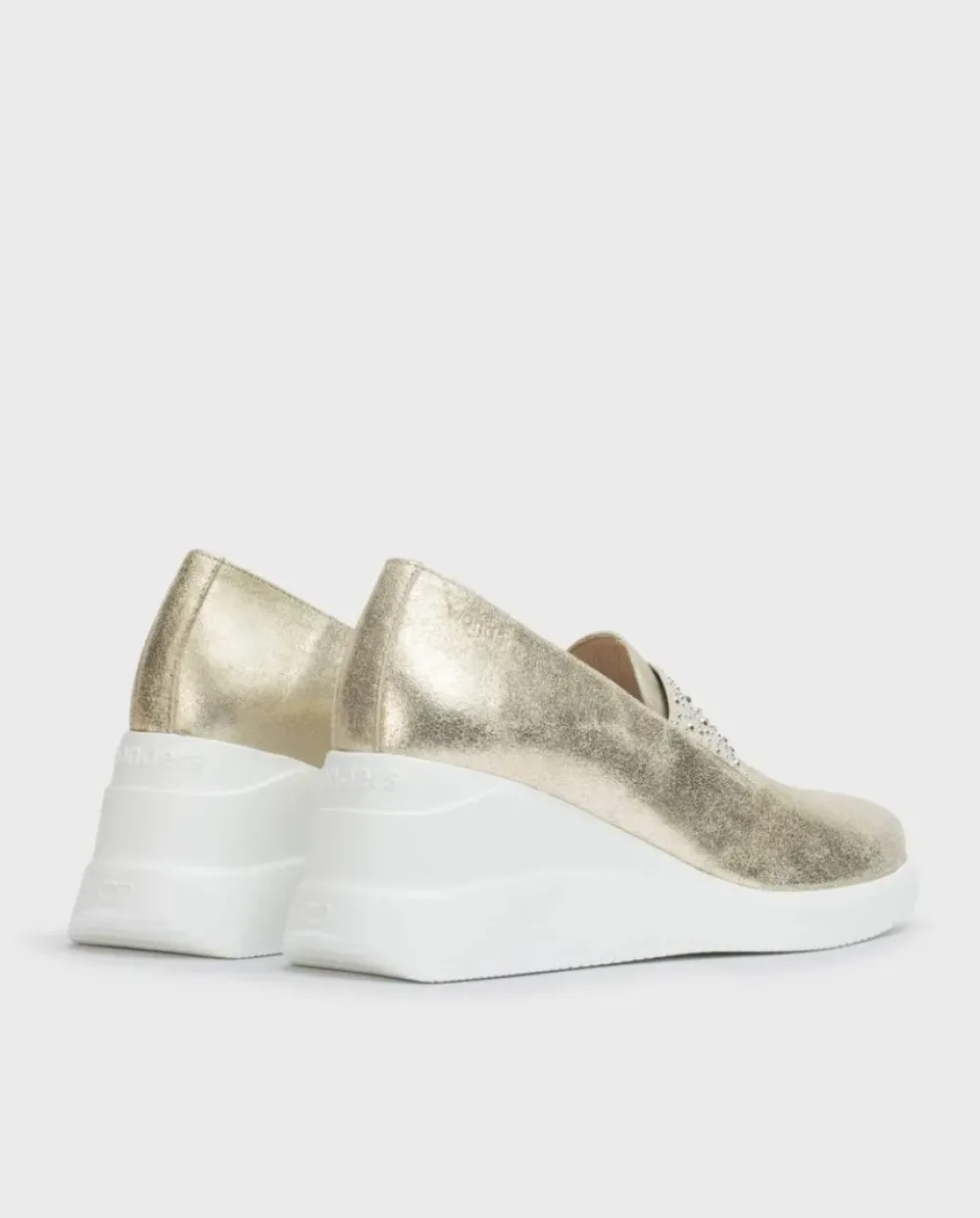 Wonders Mocasin Bone Dorado^ Cuñas