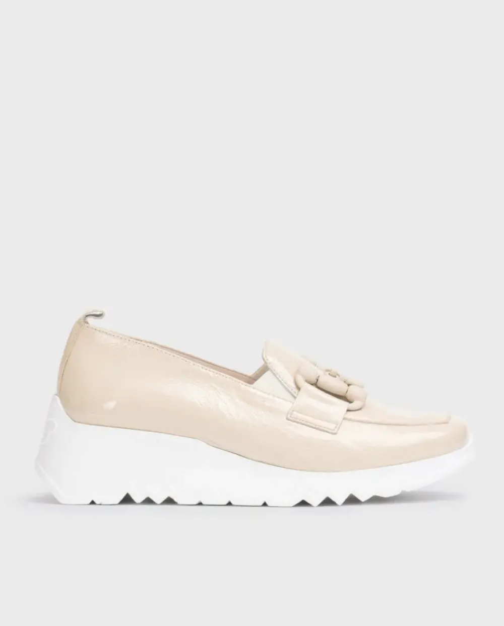 Wonders Mocasin Dance Beige^ Cuñas