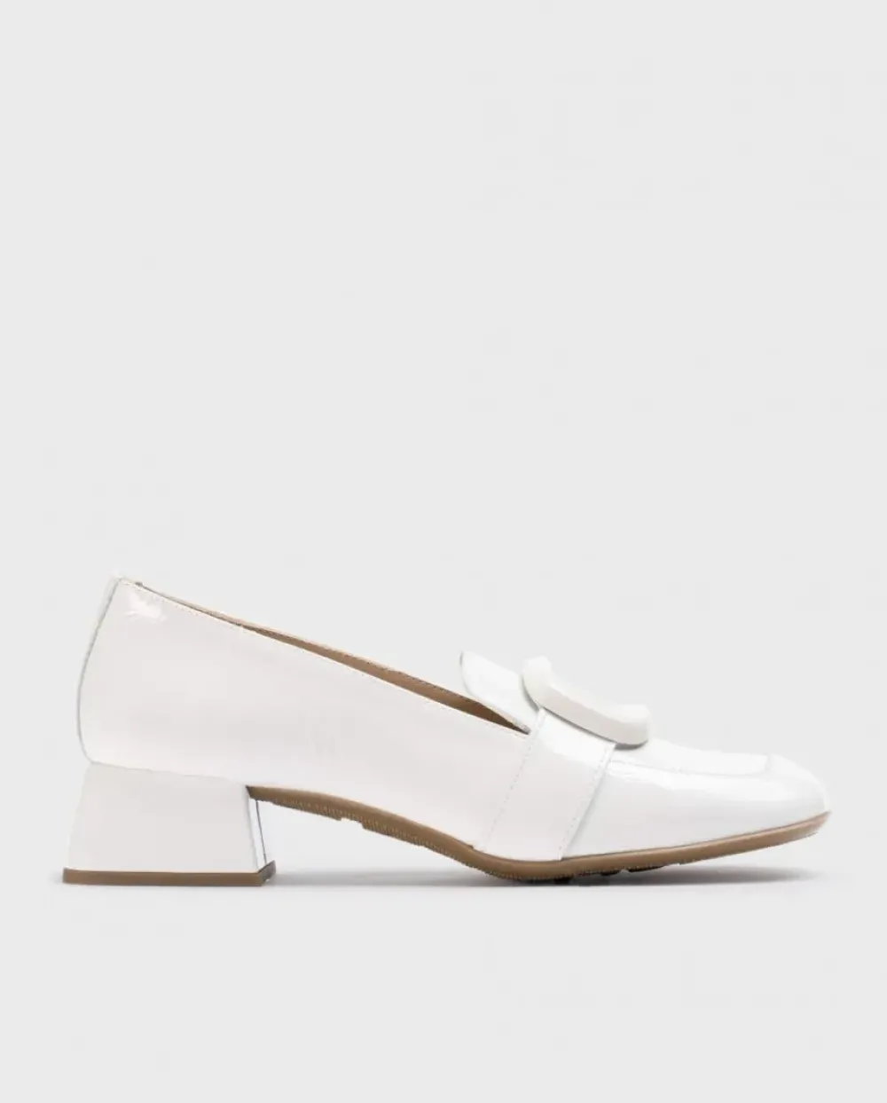 Wonders Mocasin Elein Blanco^ Tacones