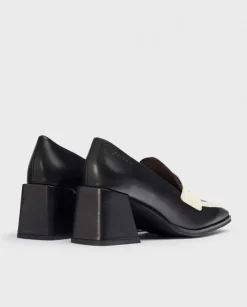 Wonders Mocasin Fiodor Negro^ Tacones