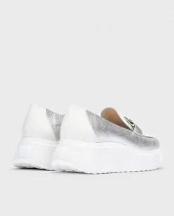 Wonders Mocasin Montreal Plata^ Plataformas