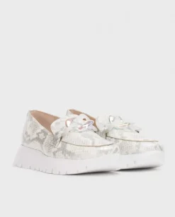 Wonders Mocasin Rose Blanco^ Planos