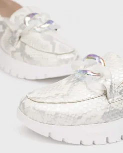 Wonders Mocasin Rose Blanco^ Planos