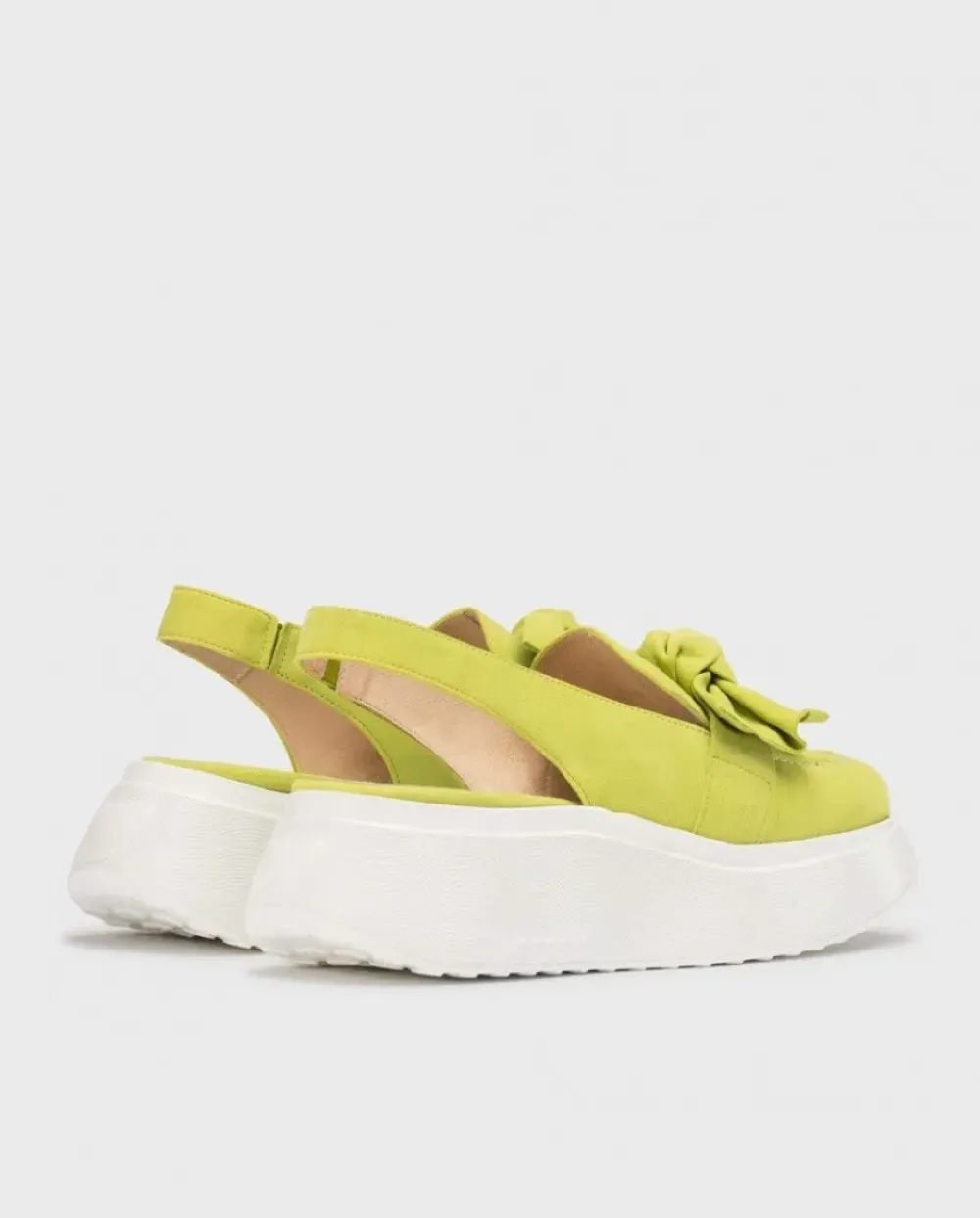Wonders Mocasin Tokio Verde^ Plataformas
