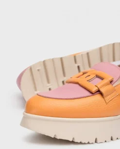 Wonders Mocasin Venecia Bicolor^ Plataformas