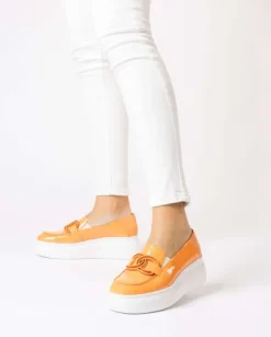 Wonders Mocasin Viena Naranja^ Color Pantone Peach