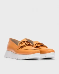 Wonders Mocasines Sidney Naranja^ Planos
