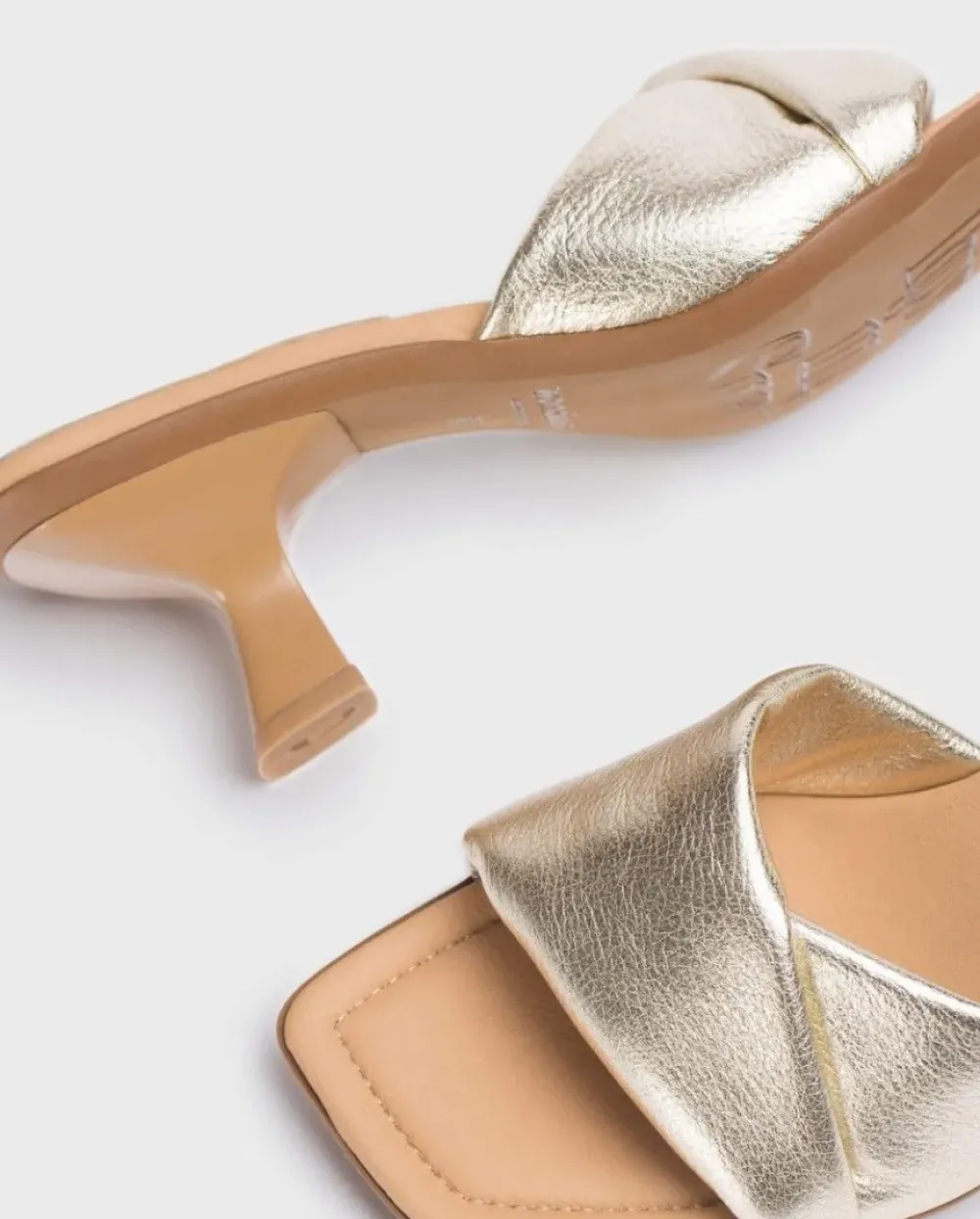 Wonders Mules Glow^ Tacones