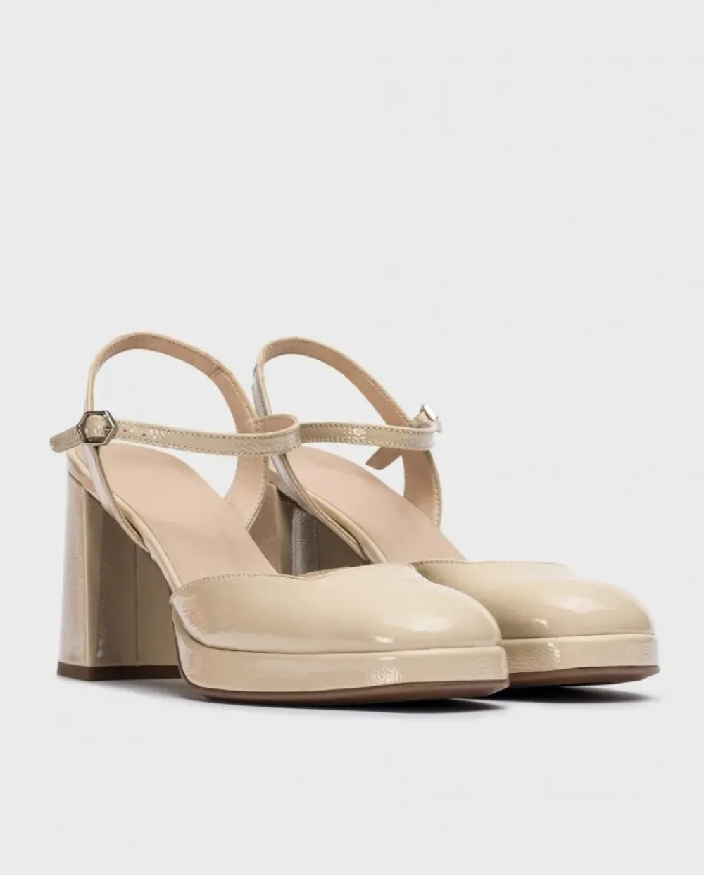 Wonders Plataforma Selena Beige^ Tacones