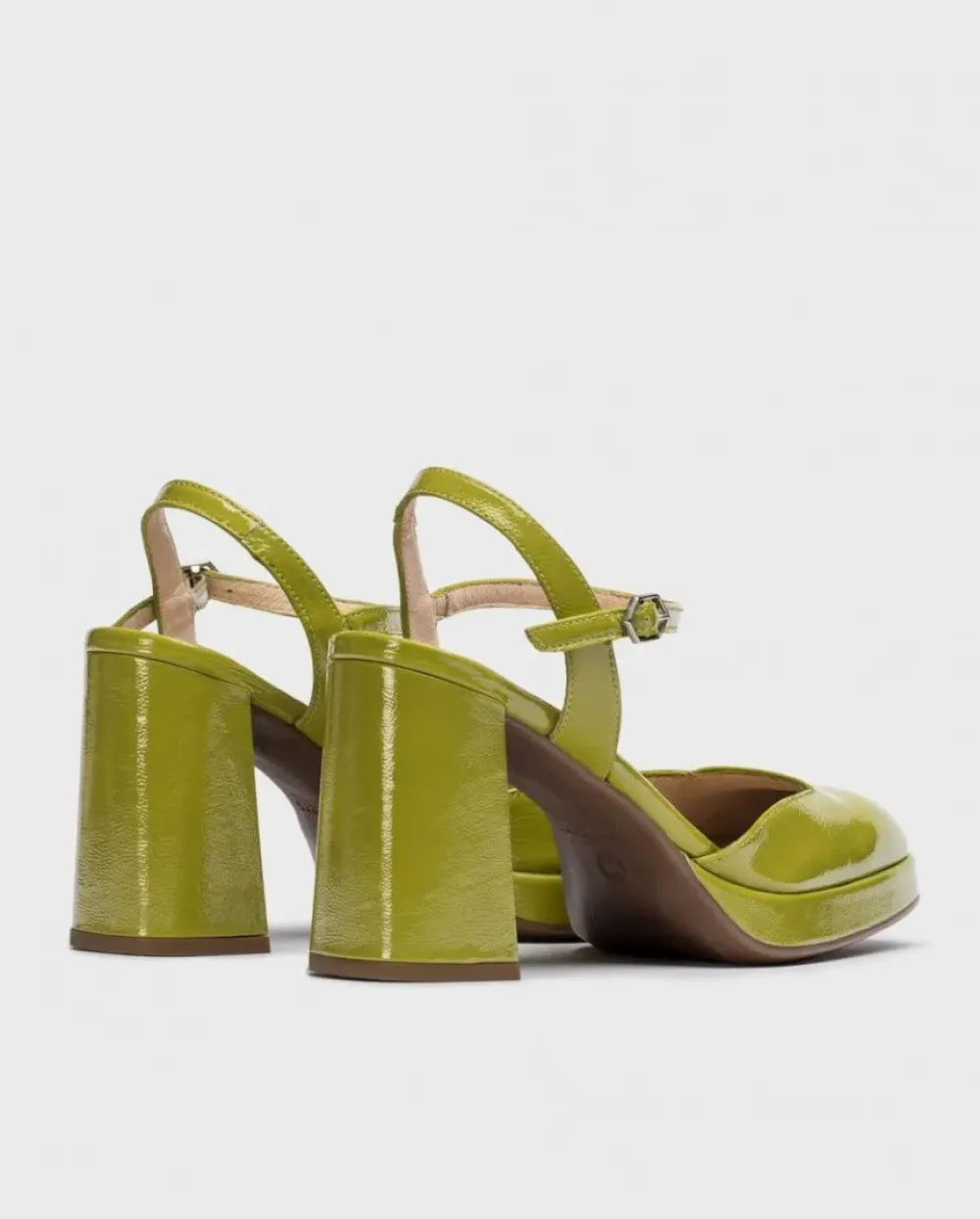 Wonders Plataforma Selena Verde^ Tacones