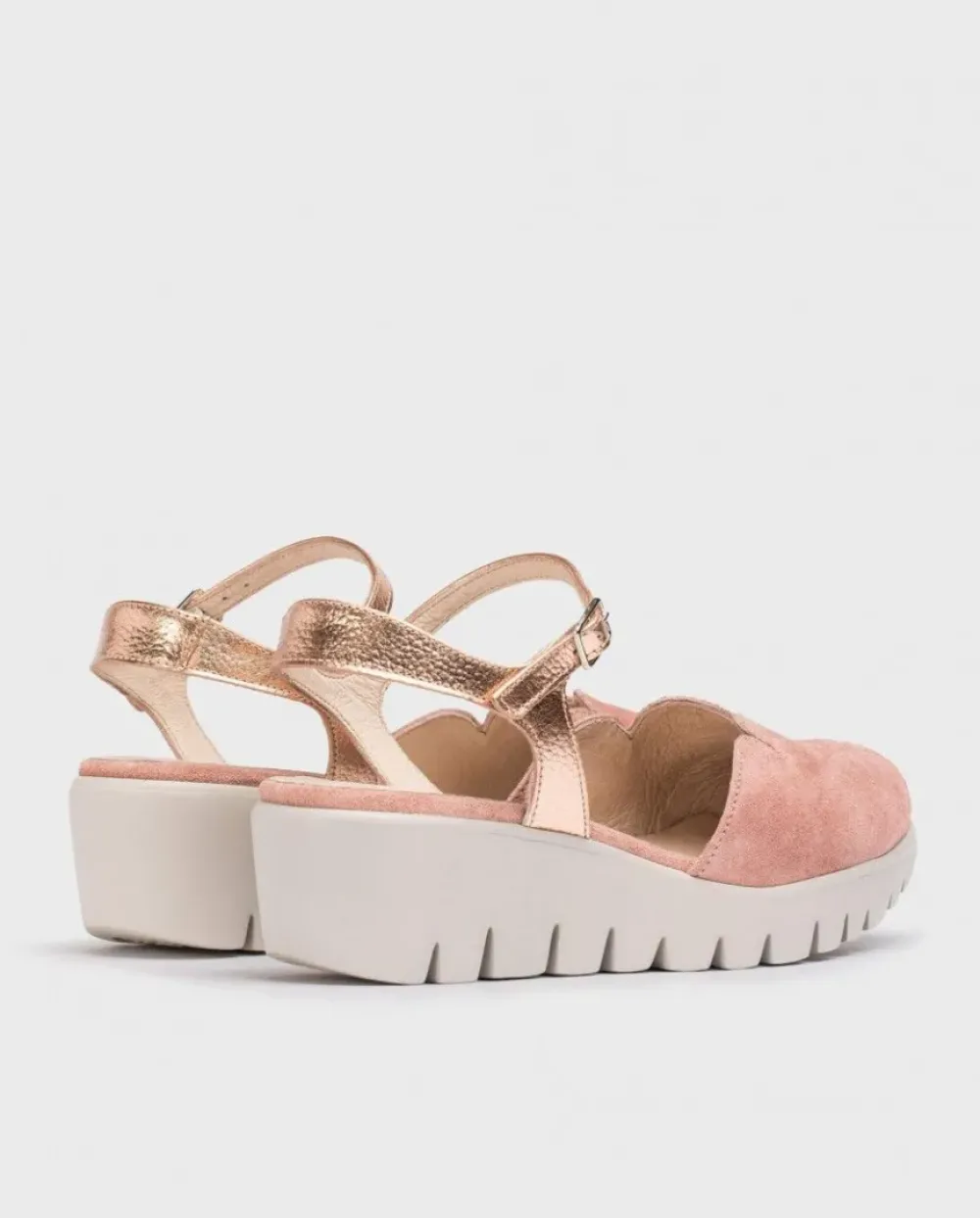 Wonders Sandalia Caravaca Rosa^ Cuñas