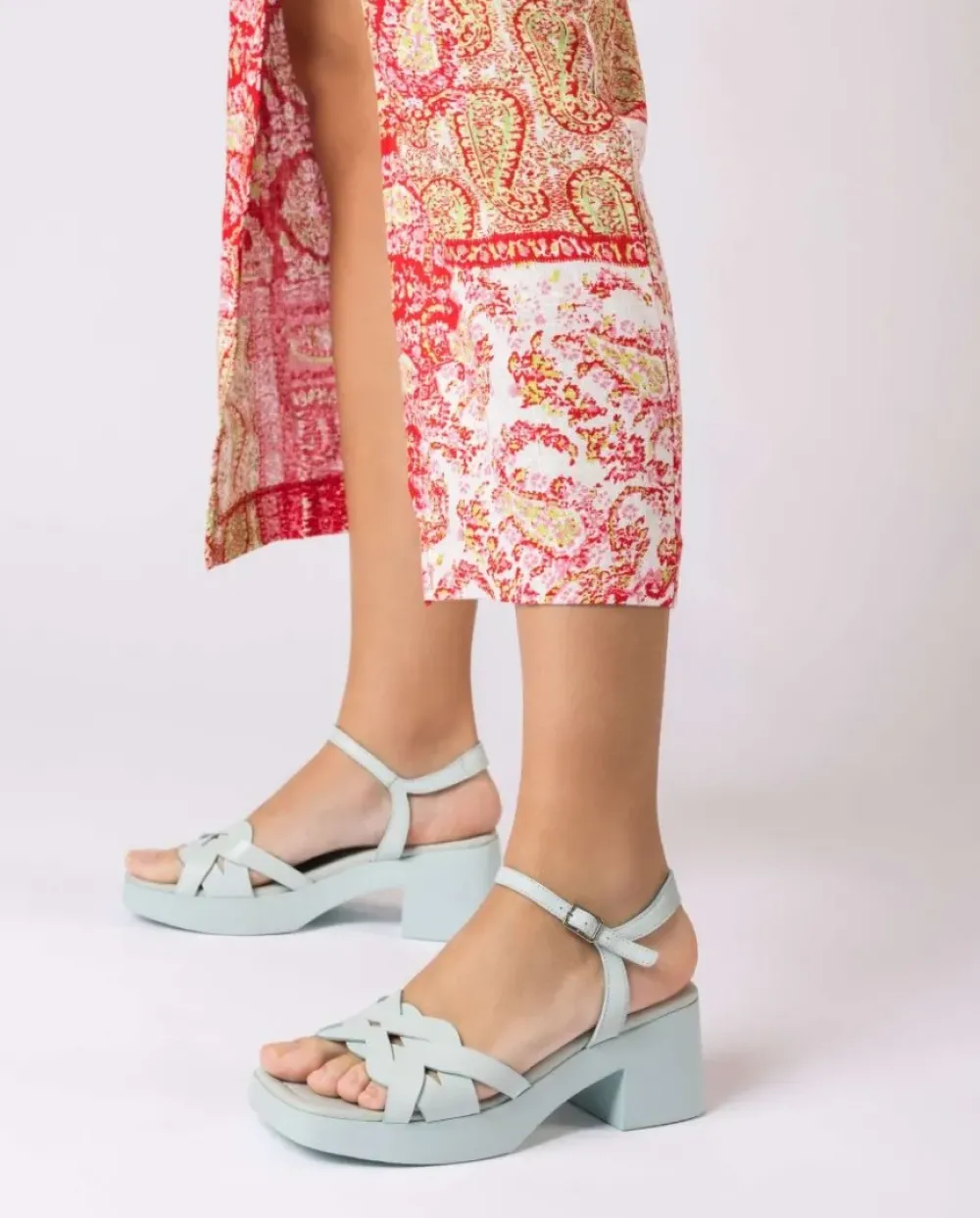 Wonders Sandalia Catalina Azul^ Tacones