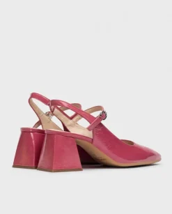 Wonders Sandalia Destalonada Jane Rosa^ Tacones