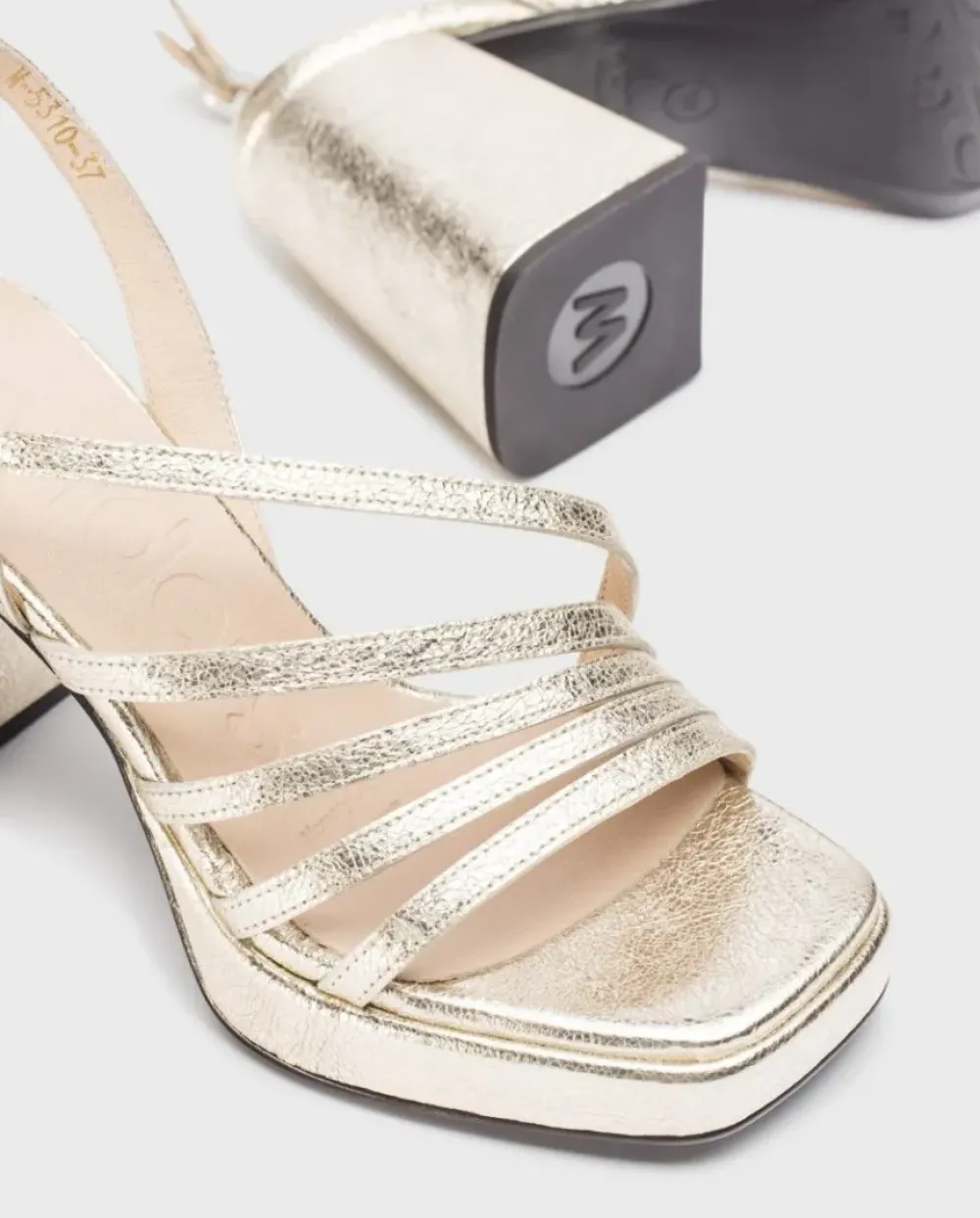 Wonders Sandalia Garli^ Tacones