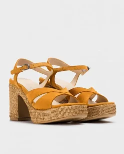 Wonders Sandalia Giorgia Naranja^ Tacones