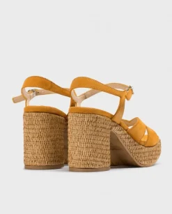 Wonders Sandalia Giorgia Naranja^ Tacones