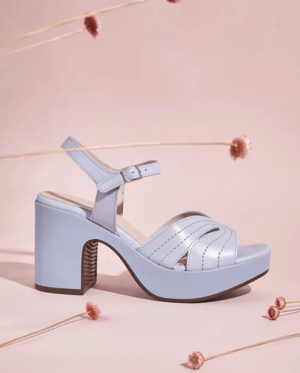 Wonders Sandalia Lisboa Lavanda^ Tacones