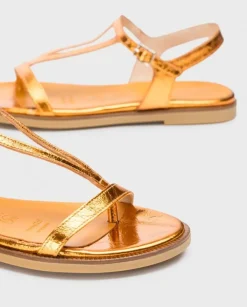 Wonders Sandalia Plana Jimena Naranja^ Sandalias