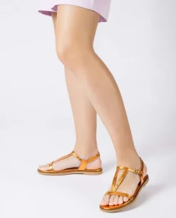 Wonders Sandalia Plana Jimena Naranja^ Sandalias