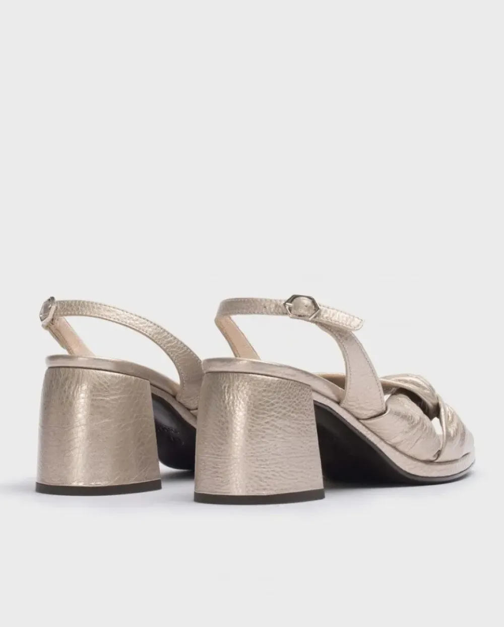 Wonders Sandalia Wild Dorado^ Tacones