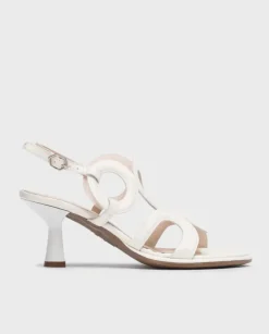 Wonders Sandalias De Tacon Iris Blanco^ Tacones