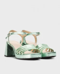 Wonders Sandalias De Tacon Zaida Azul^ Tacones