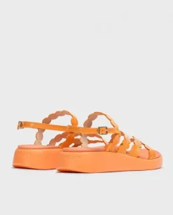 Wonders Sandalias Motril Naranja^ Planos