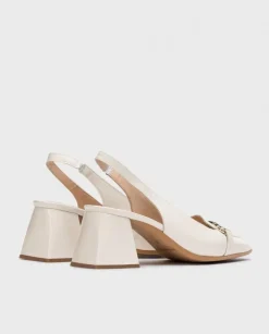 Wonders Sandalias Tacon Jazmin Blanco^ Tacones