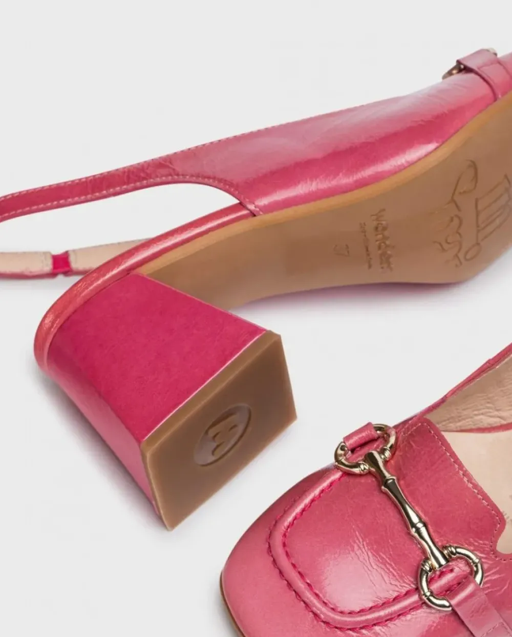 Wonders Sandalias Tacon Jazmin Rosa^ Tacones