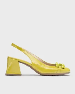 Wonders Sandalias Tacon Karla Verde^ Tacones