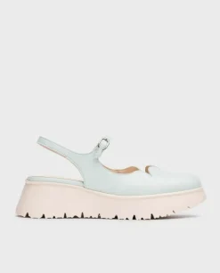 Wonders Zapato Basilea Azul^ Plataformas