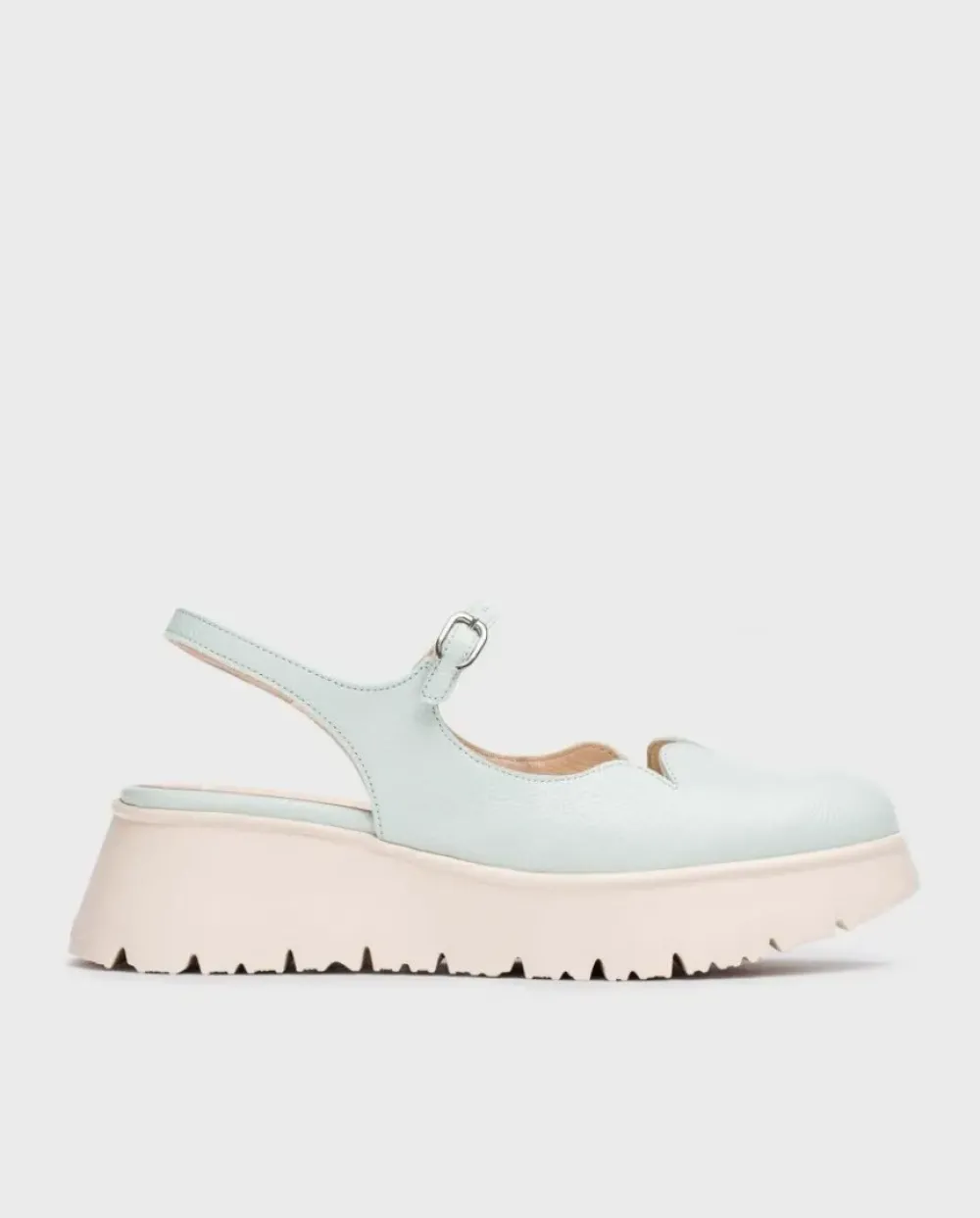 Wonders Zapato Basilea Azul^ Plataformas