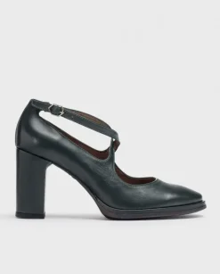 Wonders Zapato Coni Verde^ Tacones