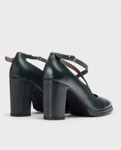 Wonders Zapato Coni Verde^ Tacones