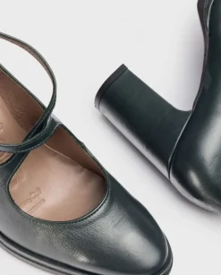 Wonders Zapato Coni Verde^ Tacones