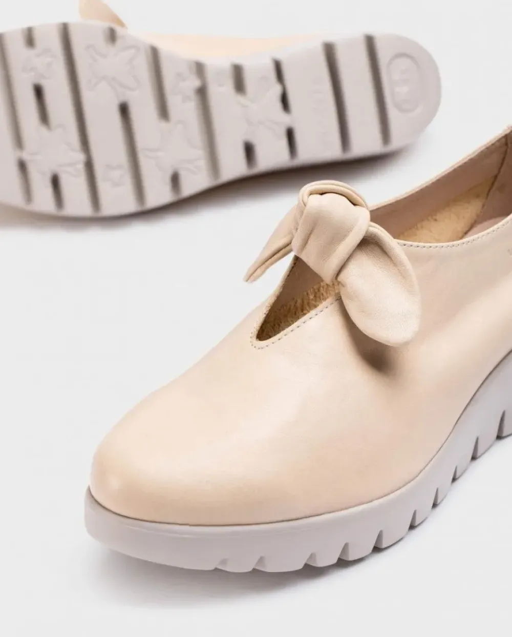 Wonders Zapato Cuna Walter Beige^ Cuñas