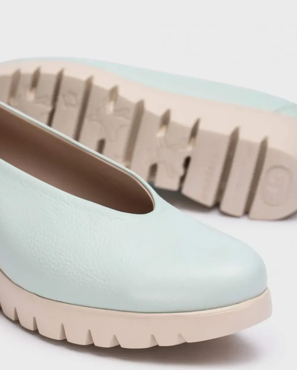 Wonders Zapato Fly Azul^ Cuñas