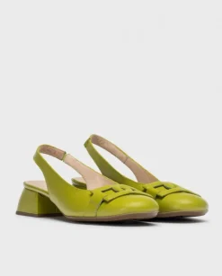 Wonders Zapato Maya Verde^ Tacones