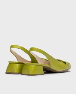 Wonders Zapato Maya Verde^ Tacones
