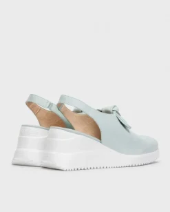 Wonders Zapato Orleans Azul^ Cuñas