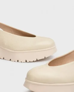 Wonders Zapato Zadar Crema^ Plataformas