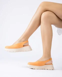 Wonders Zapato Zadar Naranja^ Plataformas