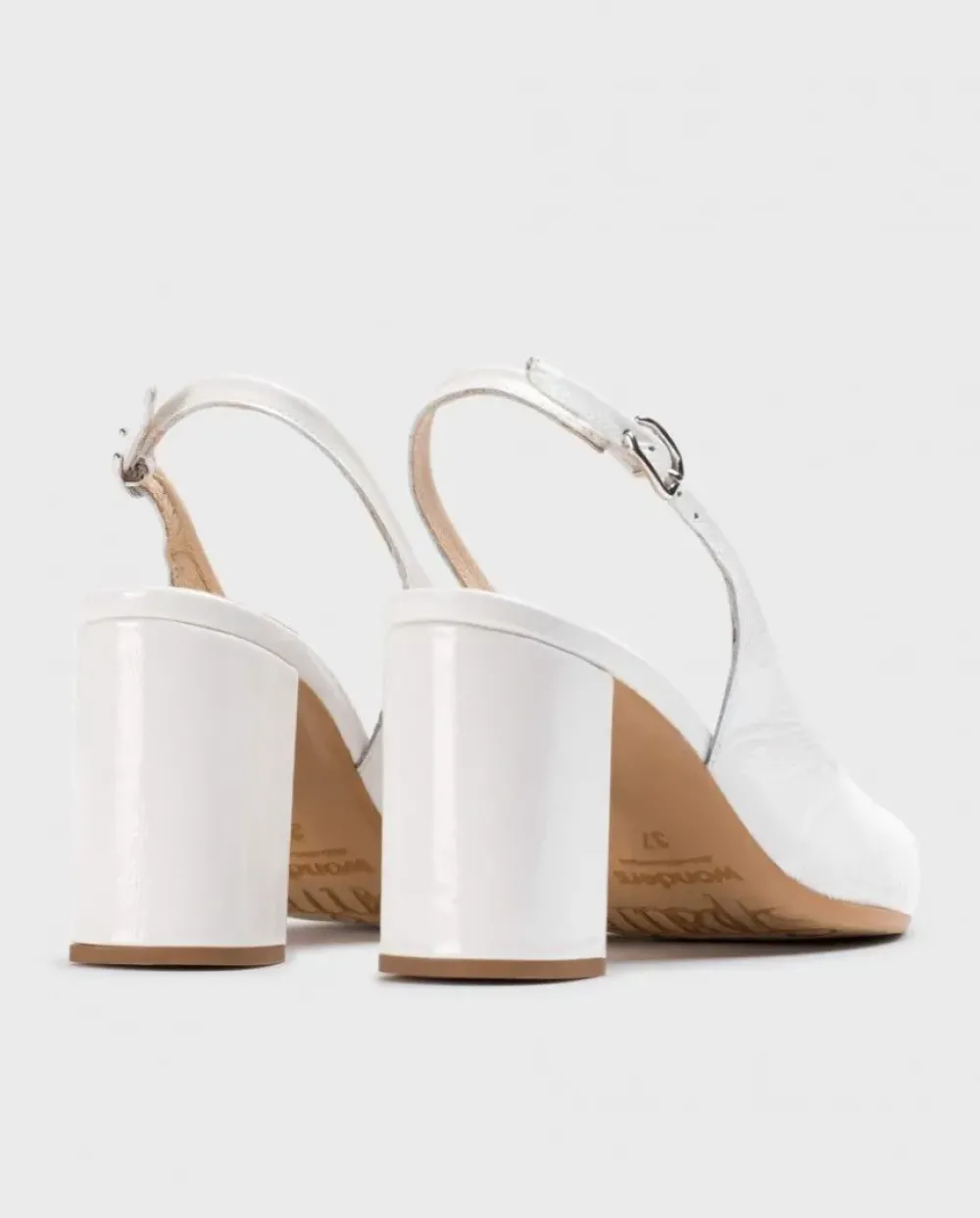Wonders Zapatos De Tacon Vilma Blanco^ Tacones